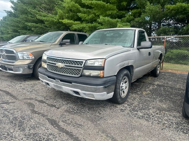 Silver Birch Metallic 2006 Chevrolet Silverado 1500 Pickup Truck Rear-Wheel Drive 4-Speed Automatic Overdrive