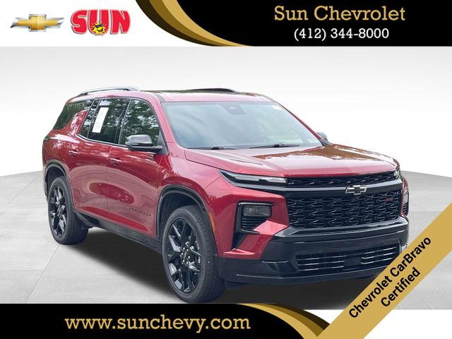 Radiant Red Tintcoat 2024 Chevrolet Traverse SUV / Crossover Four-Wheel Drive 8-Speed Automatic