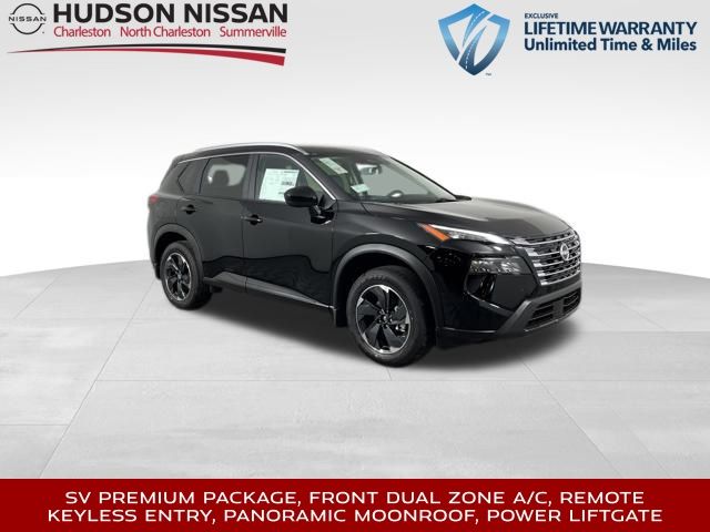 2025 Super Black Nissan Rogue SV FWD SUV