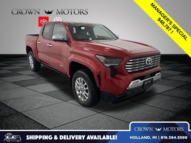 Red 2026 Toyota Tacoma Pickup Truck Four-Wheel Drive 8-Speed Automatic