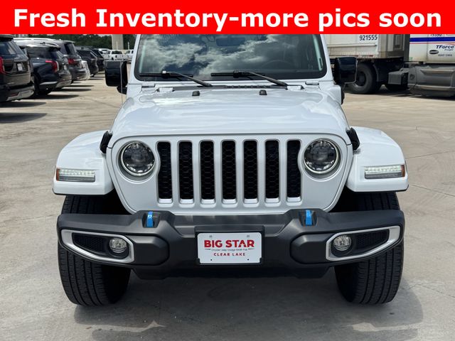 2023 Jeep Wrangler Sahara 4xe White at Emmons Autoplex