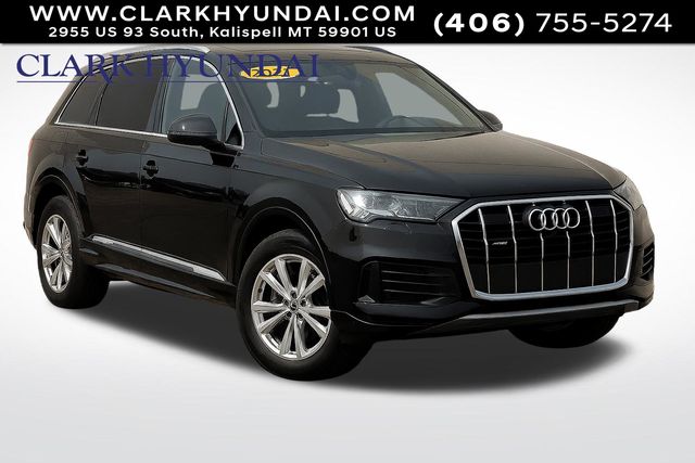 Black 2021 Audi Q7 quattro Premium Plus 55 TFSI SUV / Crossover All-Wheel Drive Automatic