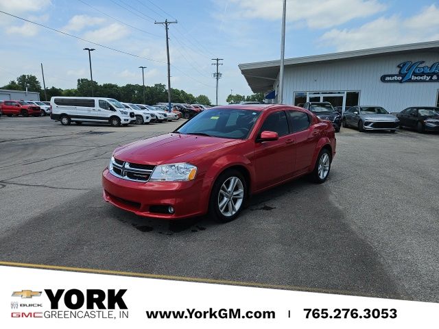 Red Line 2013 Dodge Avenger Sedan Front-Wheel Drive 6-Speed Automatic