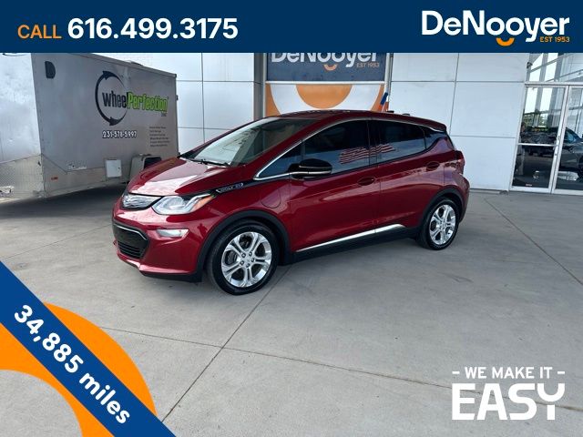 Cajun Red Tintcoat 2020 Chevrolet Bolt EV Wagon Front-Wheel Drive 1-Speed Automatic