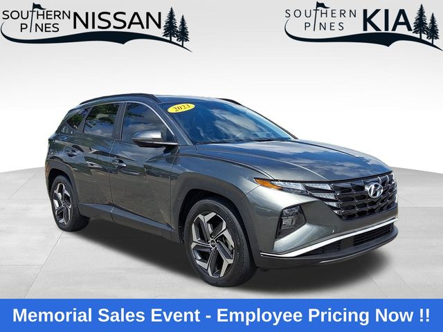 Amazon Gray 2023 Hyundai Tucson SEL FWD SUV / Crossover Front-Wheel Drive 8-Speed Automatic