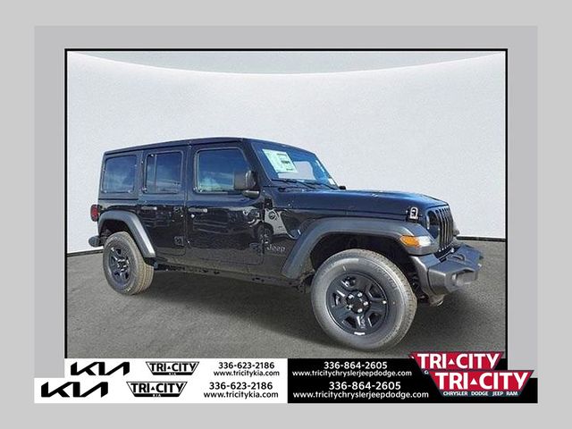 2023 Jeep Wrangler Sport 4-Door 4WD Negro (Black Clearcoat) SUV/Crossover Todo terreno 8 velocidades Automática