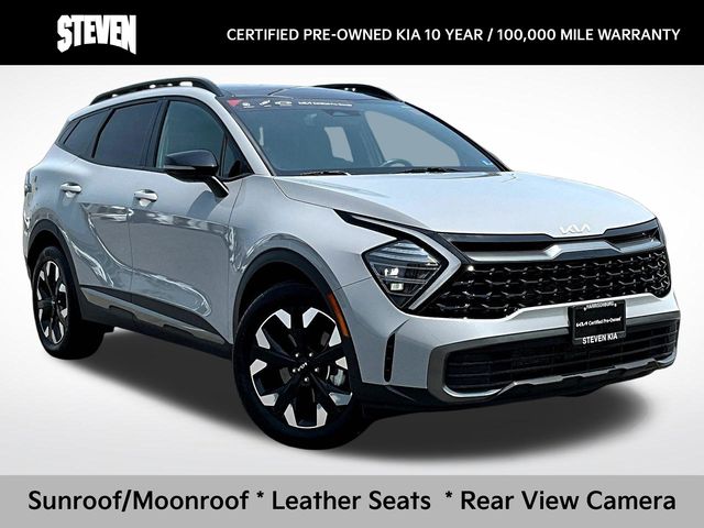 Wolf Gray 2024 Kia Sportage SUV / Crossover All-Wheel Drive 8-Speed Automatic