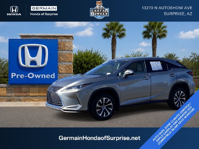 Silver 2022 Lexus RX SUV / Crossover Front-Wheel Drive 8-Speed Automatic