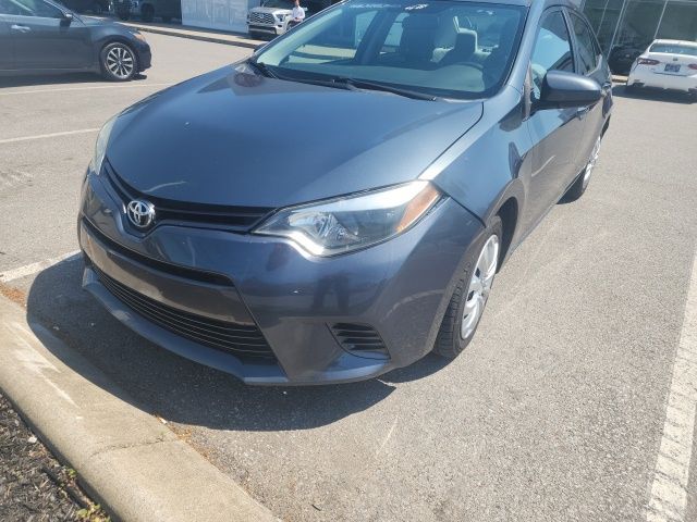 Slate Metallic 2016 Toyota Corolla LE Sedan Front-Wheel Drive Continuously Variable Transmission