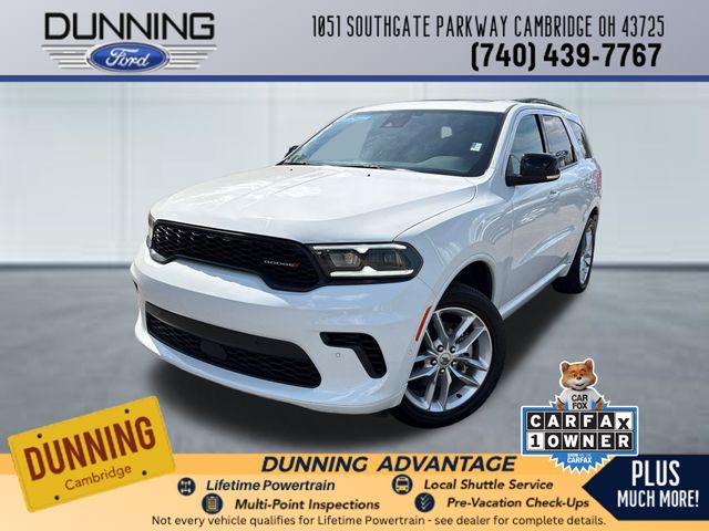 White Knuckle Clearcoat 2024 Dodge Durango GT Plus AWD SUV / Crossover All-Wheel Drive 8-Speed Automatic