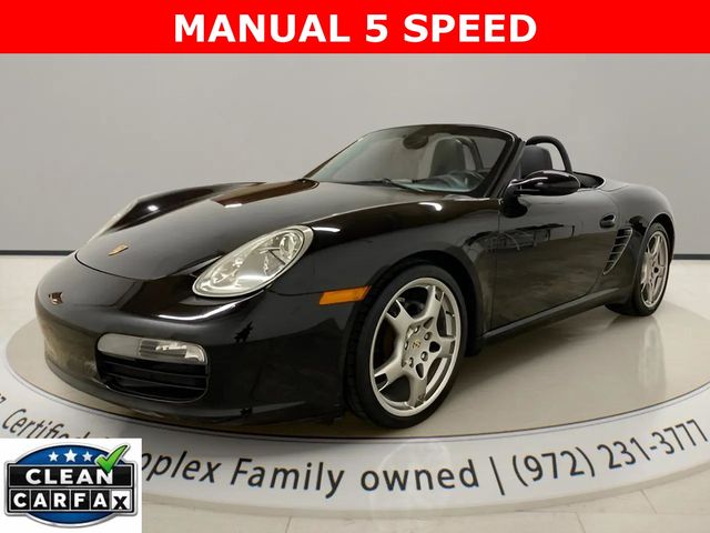 Black 2005 Porsche Boxster Convertible Rear-Wheel Drive Manual