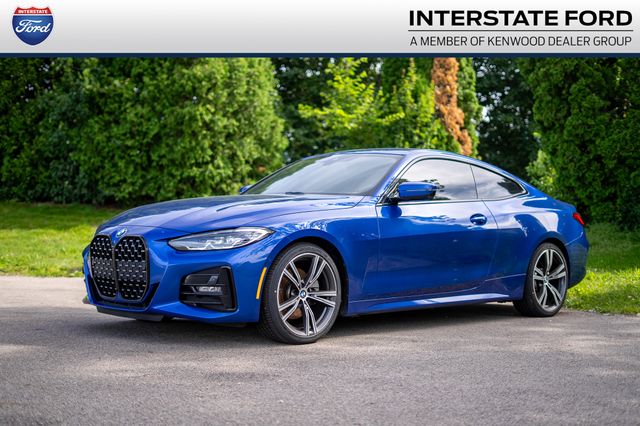 Portimao Blue Metallic 2024 BMW 4 Series 430i Coupe xDrive Coupe All-Wheel Drive 8-Speed Automatic