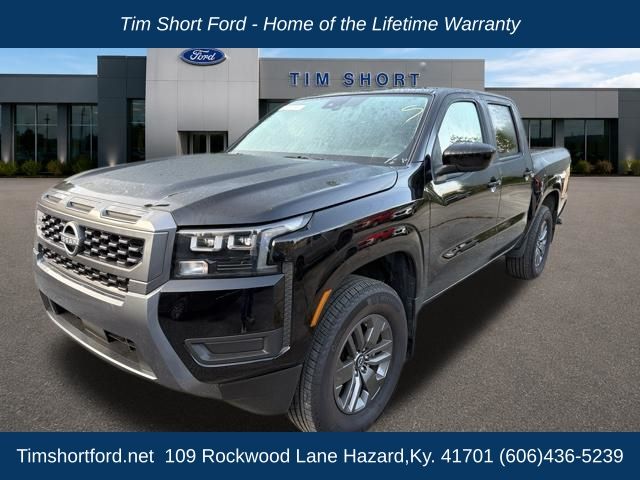Super Black 2026 Nissan Frontier Pickup Truck Four-Wheel Drive 9-Speed Automatic Overdrive