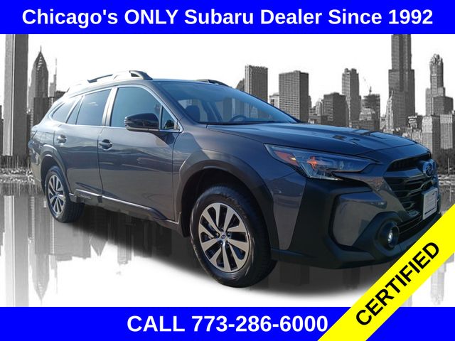 Magnetite Gray Metallic 2025 Subaru Outback Premium AWD SUV / Crossover All-Wheel Drive Continuously Variable Transmission