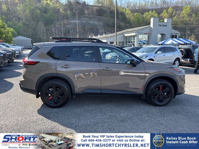 Baja Storm Metallic 2025 Nissan Rogue Rock Creek AWD SUV / Crossover All-Wheel Drive Continuously Variable Transmission