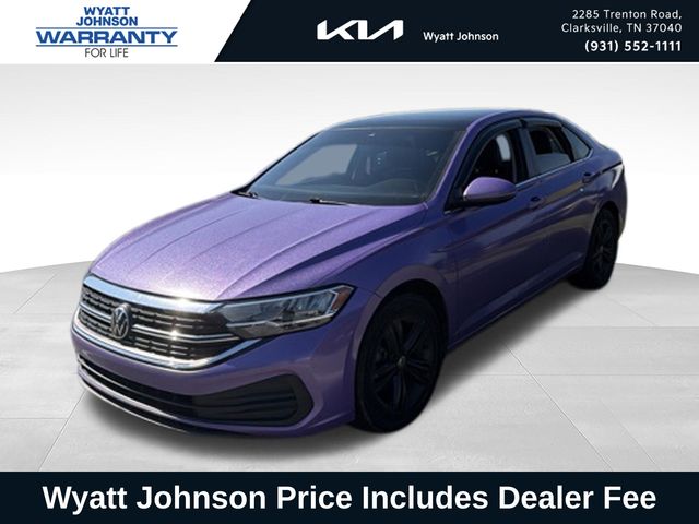 Platinum Gray Metallic 2023 Volkswagen Jetta Sedan Front-Wheel Drive 8-Speed Automatic