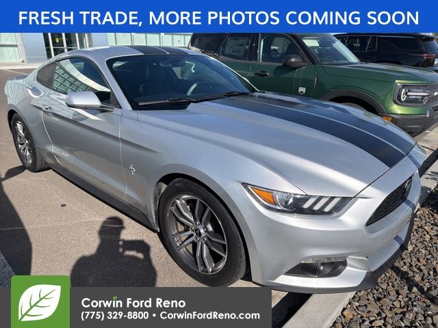 Ingot Silver 2016 Ford Mustang EcoBoost Coupe RWD Coupe Rear-Wheel Drive 6-Speed Automatic