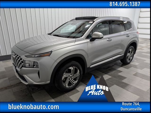 Shimmering Silver Pearl 2023 Hyundai Santa Fe SUV / Crossover All-Wheel Drive 8-Speed Automatic