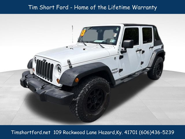 Bright White Clearcoat 2013 Jeep Wrangler SUV / Crossover Four-Wheel Drive 5-Speed Automatic