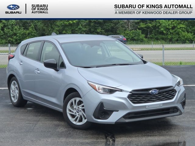 Ice Silver Metallic 2024 Subaru Impreza Wagon All-Wheel Drive Continuously Variable Transmission