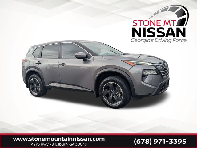 Gray (Gun Metallic) 2025 Nissan Rogue SUV / Crossover Front-Wheel Drive Continuously Variable Transmission