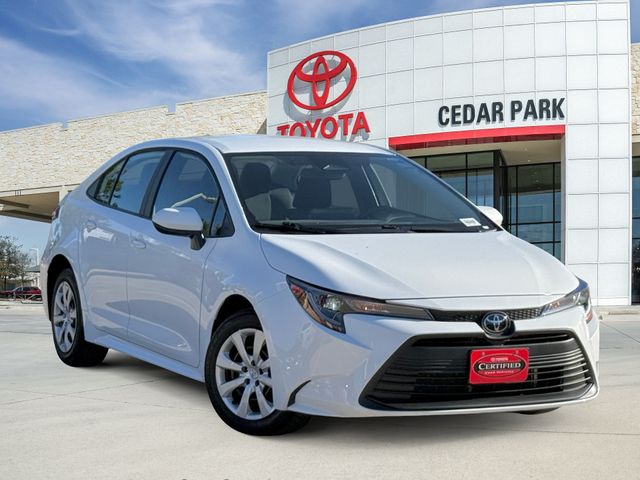 Ice 2026 Toyota Corolla Sedan Front-Wheel Drive Continuously Variable Transmission
