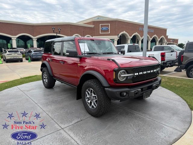 Ruby Red Metallic 2025 Ford Bronco Badlands 4-Door 4WD SUV / Crossover Four-Wheel Drive Automatic