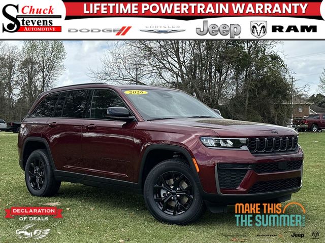 Velvet Red Pearlcoat 2026 Jeep Grand Cherokee SUV / Crossover Four-Wheel Drive 8-Speed Automatic
