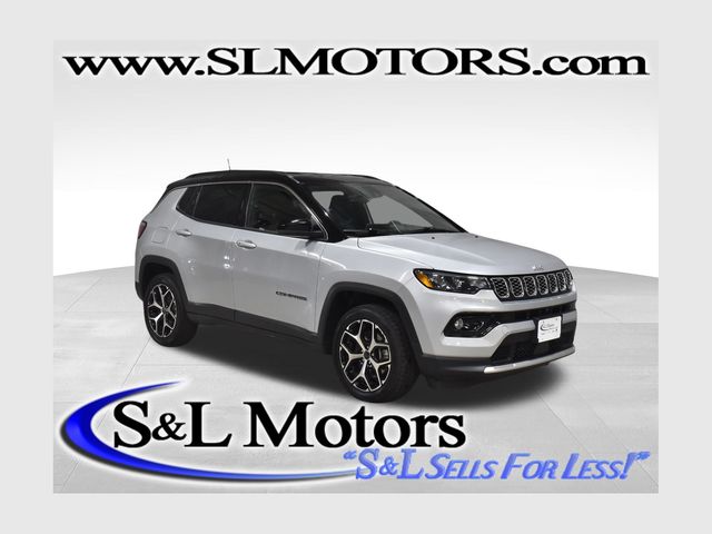 Silver Zynith Metallic Clearcoat 2025 Jeep Compass SUV / Crossover Four-Wheel Drive 8-Speed Automatic