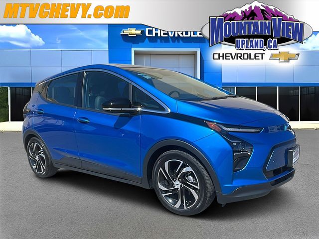 Bright Blue Metallic 2023 Chevrolet Bolt EV 2LT FWD Hatchback Front-Wheel Drive 1-Speed Automatic