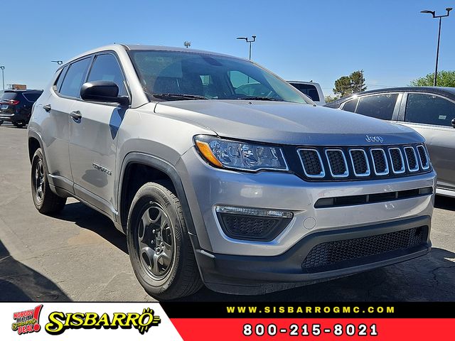 Billet Silver Metallic Clearcoat 2021 Jeep Compass Sport FWD SUV / Crossover Front-Wheel Drive 6-Speed Automatic