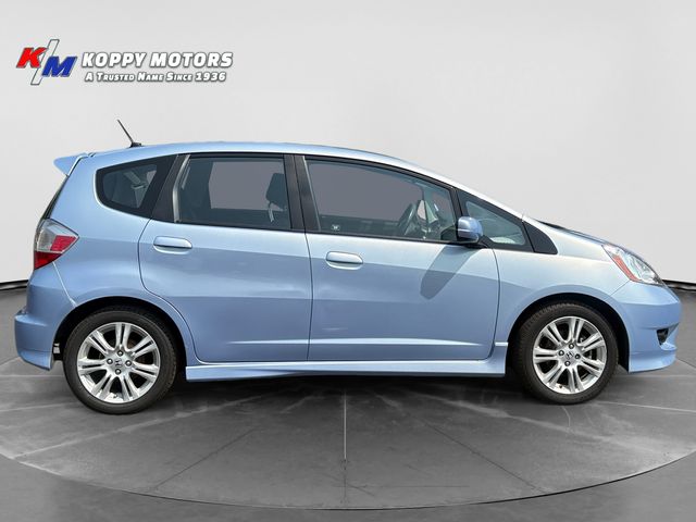 2009 Honda Fit Sport - Blue exterior view 6