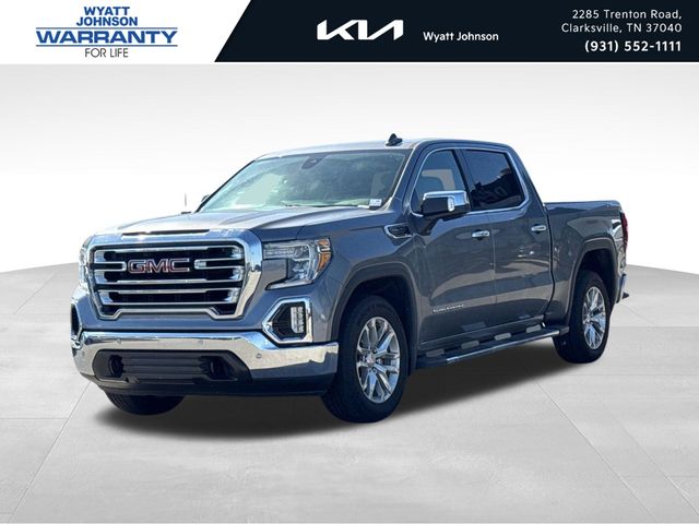Gray (Satin Steel Metallic) 2022 GMC Sierra 1500 Limited Pickup Truck Four-Wheel Drive Automatic