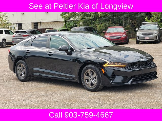 Ebony Black 2023 Kia K5 Sedan Front-Wheel Drive 8-Speed Automatic