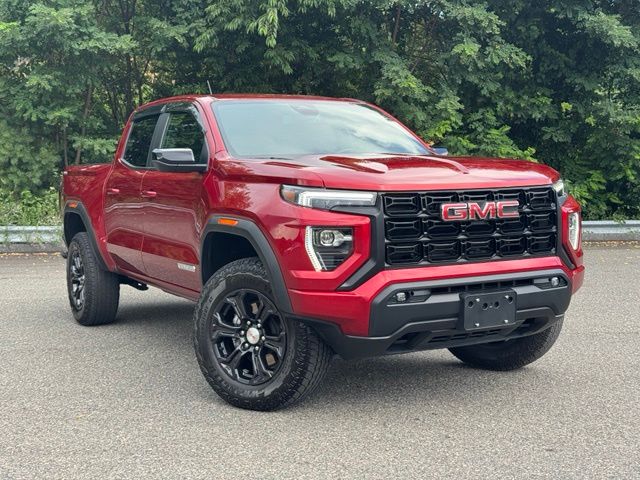 Volcanic Red Tintcoat 2023 GMC Canyon Pickup Truck Four-Wheel Drive 8-Speed Automatic