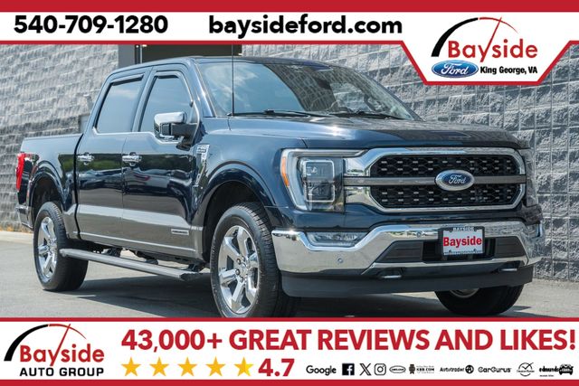 Antimatter Blue Metallic 2023 Ford F-150 Pickup Truck Four-Wheel Drive Automatic