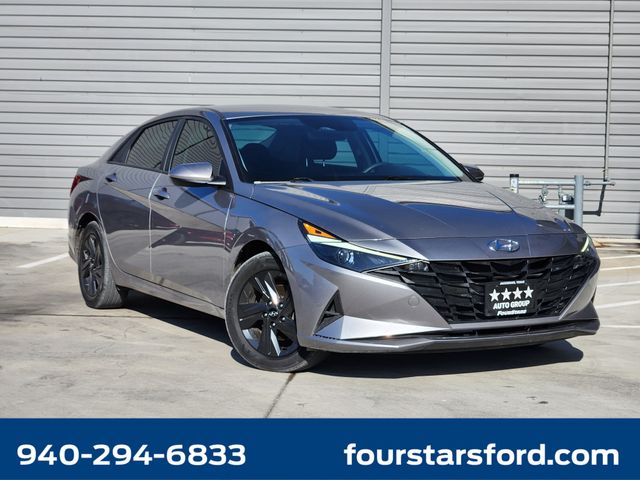 Fluid Metal 2023 Hyundai Elantra Sedan Front-Wheel Drive Continuously Variable Transmission