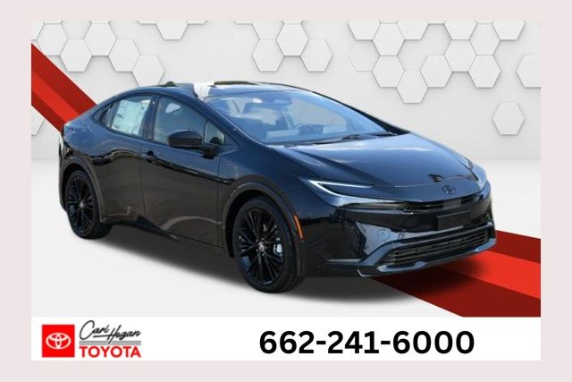 Midnight Black Metallic 2026 Toyota Prius Plug-In Hybrid Hatchback Front-Wheel Drive Continuously Variable Transmission