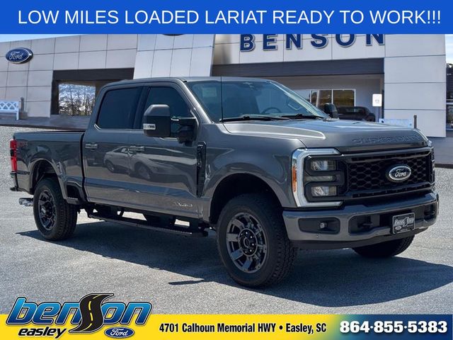 Gray Metallic 2023 Ford F-250 Super Duty Pickup Truck Four-Wheel Drive Automatic