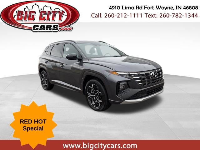Gray 2023 Hyundai Tucson SUV / Crossover All-Wheel Drive 8-Speed Automatic