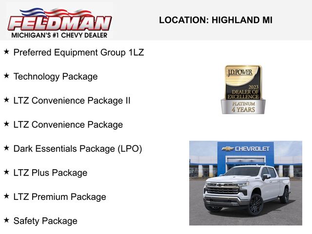 New 2025 Chevrolet Silverado 1500 For Sale in Livonia, MI