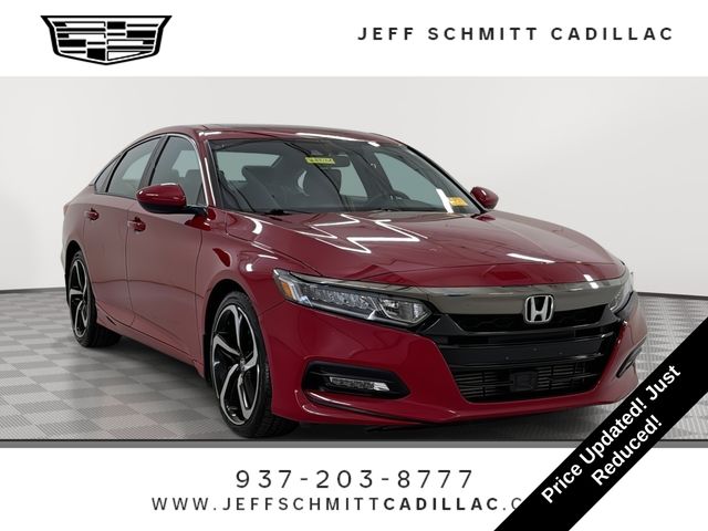 San Marino Red 2018 Honda Accord Sedan Front-Wheel Drive Automatic