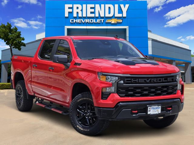 Red Hot 2024 Chevrolet Silverado 1500 Pickup Truck Four-Wheel Drive Automatic