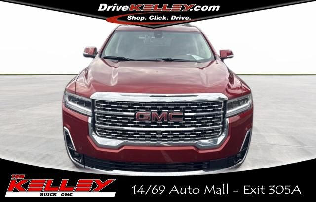 Volcanic Red Tintcoat 2023 GMC Acadia Denali AWD SUV / Crossover Four-Wheel Drive 9-Speed Automatic