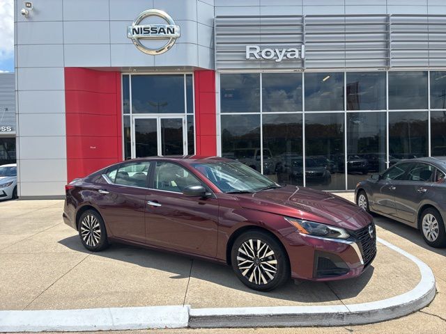 2025 Nissan Altima 2.5 SV Red at Ross Downing Buick GMC