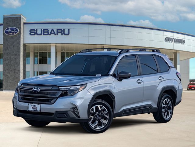 Silver Metallic 2026 Subaru Forester SUV / Crossover All-Wheel Drive Continuously Variable Transmission