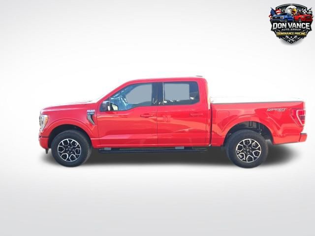 Race Red 2023 Ford F-150 XLT SuperCrew 4WD Pickup Truck Four-Wheel Drive Automatic