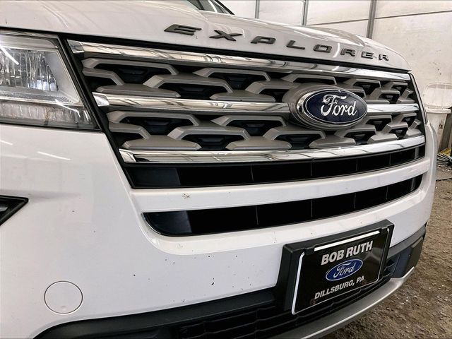 2018 Ford Explorer XLT White at Bob Ruth Ford