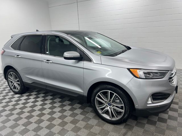 Used 2021 Silver Ford Titanium image 4