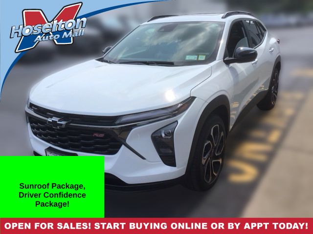 Summit White 2024 Chevrolet Trax SUV / Crossover Front-Wheel Drive 6-Speed Automatic